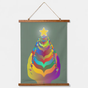 Christmas Hope and Togetherness Hanging Tapestry