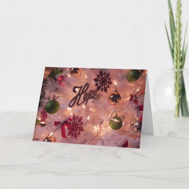 CHRISTMAS HOPE GREETING CARD (Front)