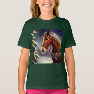 Christmas Horse 1 T-Shirt