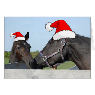 Christmas Horse and Poney
