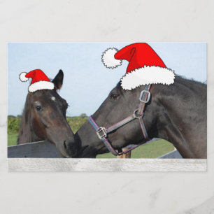 Christmas Horse and Pony Stationery