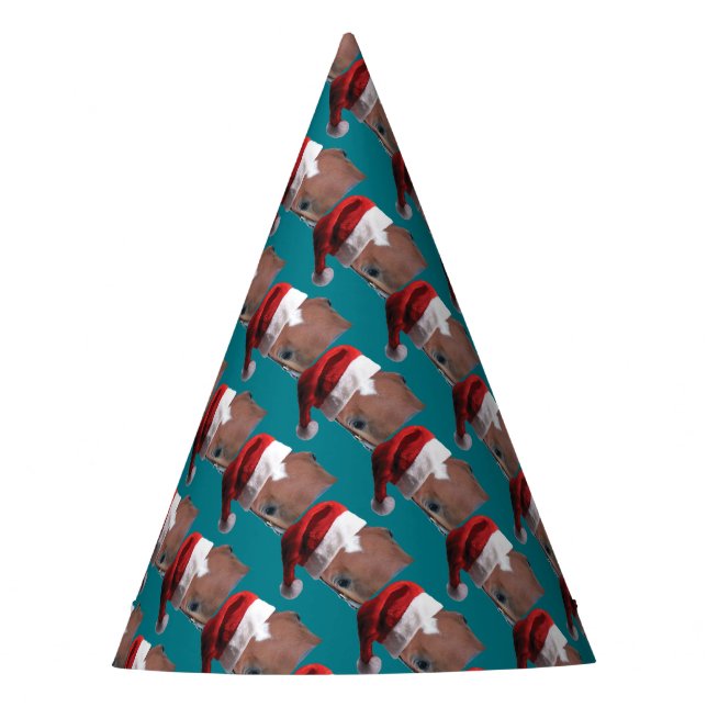 Christmas Horse Party Hat (Front)