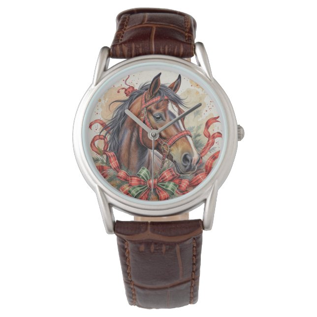 Christmas Horse Watch (Front)