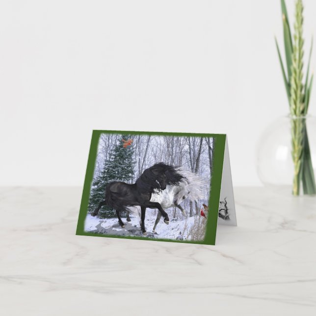 Christmas Horses 2022  Card (Front)