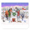 Christmas Horses in Snow