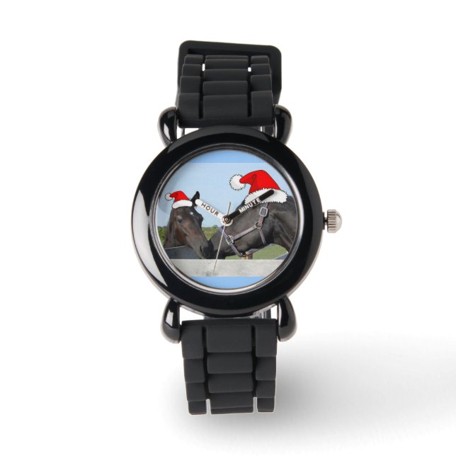 Christmas Horses Watch (Front)