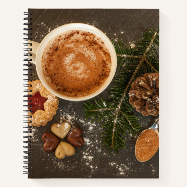 Christmas Hot Chocolate Notebook (Front)