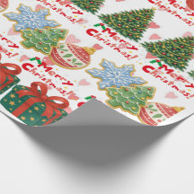 Christmas Hot Cocoa & Gifts Wrapping Paper