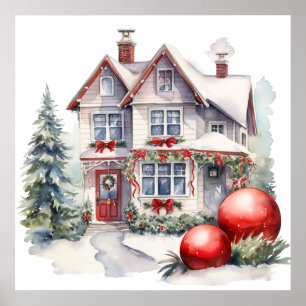 Christmas House Poster