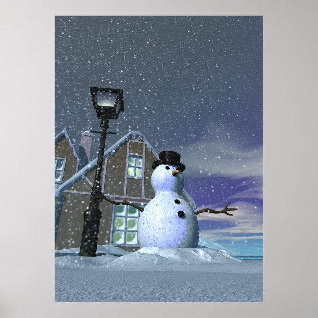 Christmas House Poster (Front)