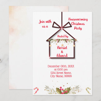 Christmas Housewarming Party Invitation