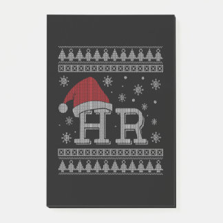 Christmas HR Holiday Funny Human Resources Xmas Post-it Notes