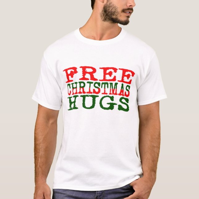 Christmas hugs t-shirt (Front)