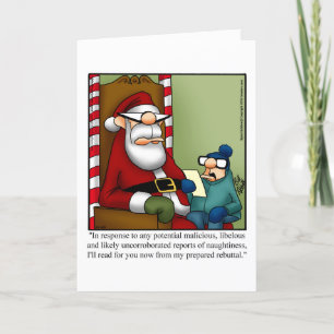 Christmas Humor Greeting Card