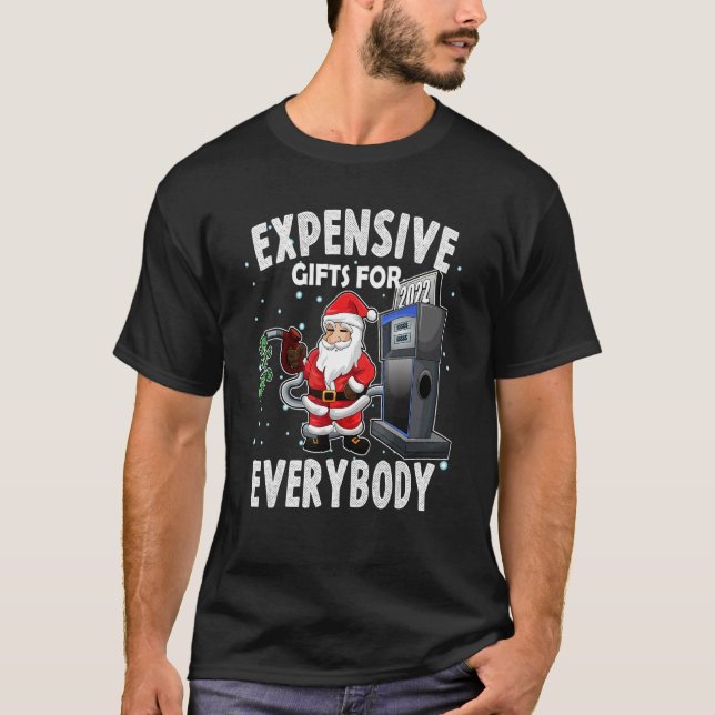 Christmas Humor  Santa Meme Expensive T-Shirt (Front)