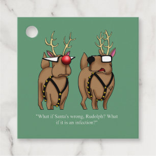  Christmas Humour Holiday Gift Tags