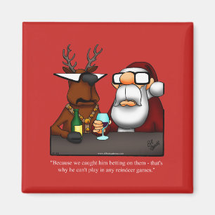 Christmas Humour Refrigerator Magnet