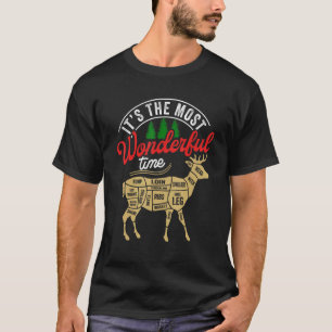 Christmas Hunting It's The Most Wonderful Time Dee T-Shirt