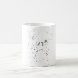 Christmas I smell snow Coffee Mug
