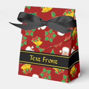 Christmas Icons Pattern Favor Box