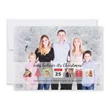 Christmas ICONS Photo Collage Modern Overlay