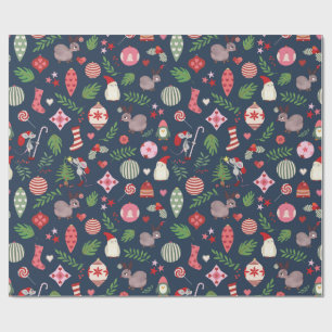 Christmas Icons Wrapping Paper 