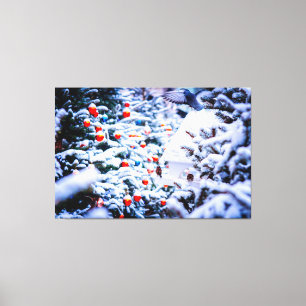 Christmas Idyll splendid Canvas Print