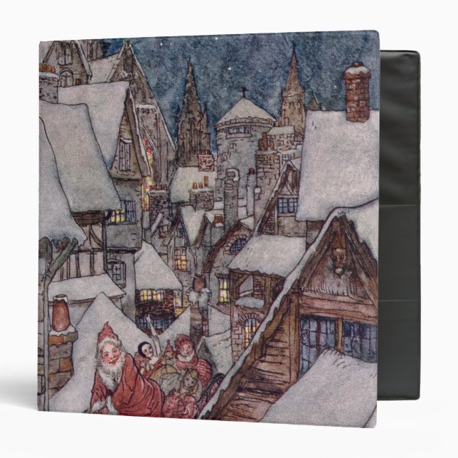 Christmas illustrations binder (Front/Inside)