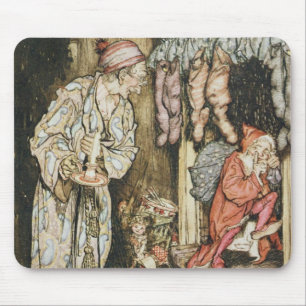 Christmas illustrations mouse pad