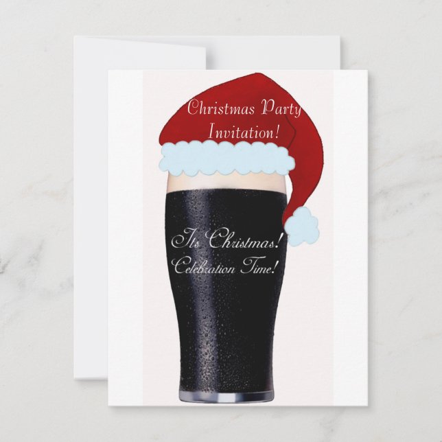 Christmas image for Invitation card (Front)