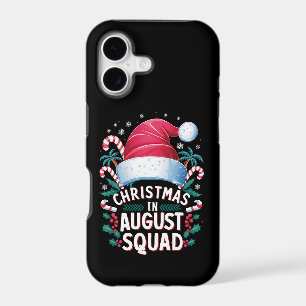 Christmas In August Squad Funny Summer Xmas