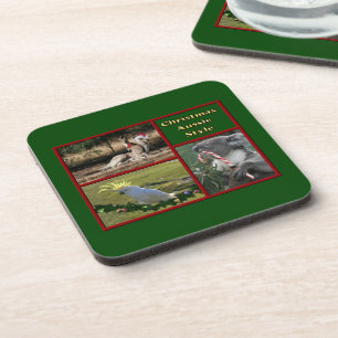 Christmas in Australia Coaster