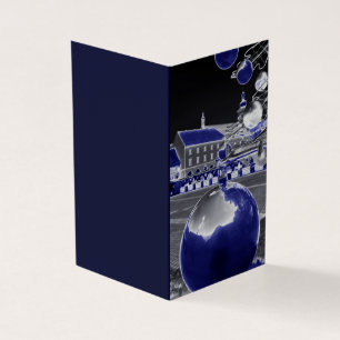 Christmas in blue