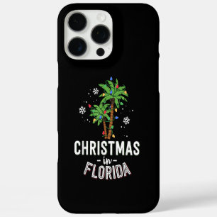Christmas In Florida Deck The Palm Trees Family Va iPhone 16 Pro Max Case