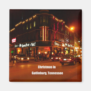 Christmas in Gatlinburg, Tennessee Magnet