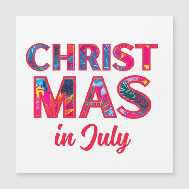 CHRISTMAS IN JULY (Front)