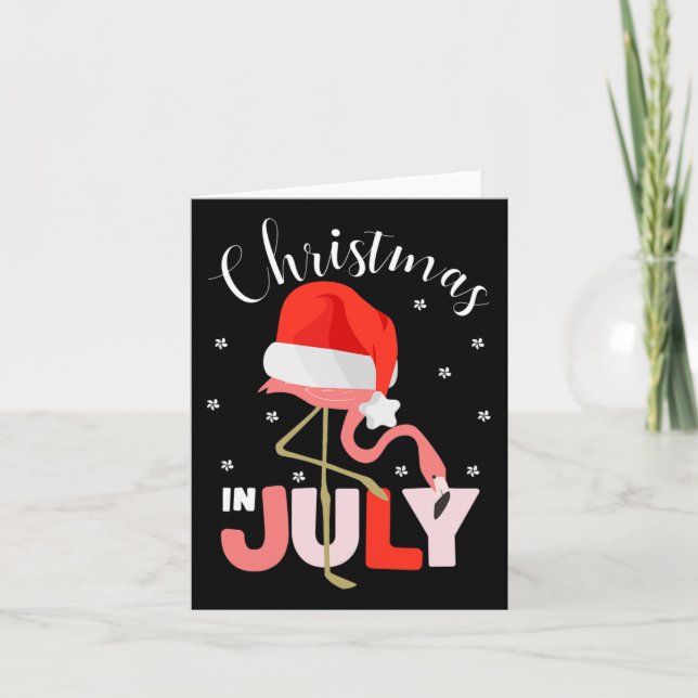Christmas In July 5  Card (Front)