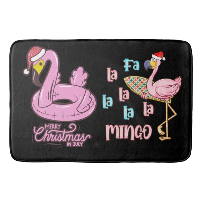 Christmas in July  Bath Mat (Front)