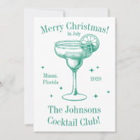 Christmas in July Cocktail Party Personalized