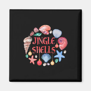 Christmas In July Cute Beach Santa Claus Gifts Jin Magnet