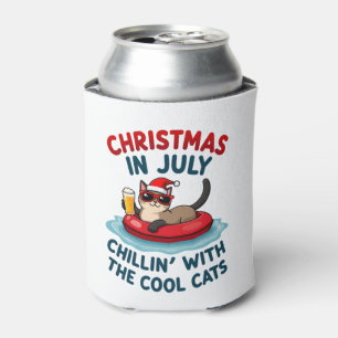 Christmas In July Daddy Mommy Chillin With The Sia Can Cooler