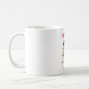 Christmas in july For Baseball Fan Snowman, Snowma Coffee Mug