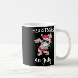 Christmas In July Funny Dancing Santa Fun Dance  Coffee Mug
