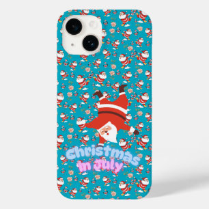 Christmas in July Funny Santa Pattern Phone Case