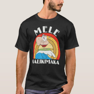 Christmas In July Hawaiian Mele Kalikimaka    Grap T-Shirt