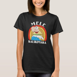 Christmas In July Hawaiian Mele Kalikimaka  Graphi T-Shirt