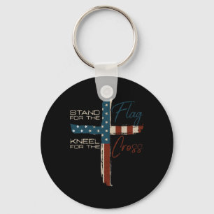 Christmas In July Hawaiian Santa American Pride 4t Keychain