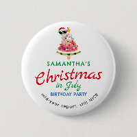 Christmas in July Naughty or Nice Toddler Birthday