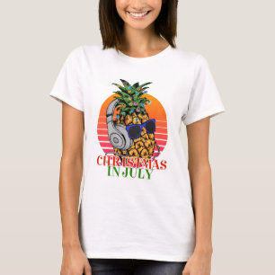 Christmas in July pineapple T-Shirt