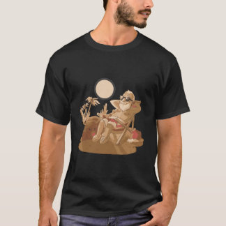 Christmas In July Santa Claus Surfing Hawaiian Sur T-Shirt